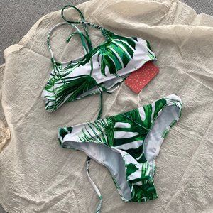 Monstera Leaf/Tropical Bikini